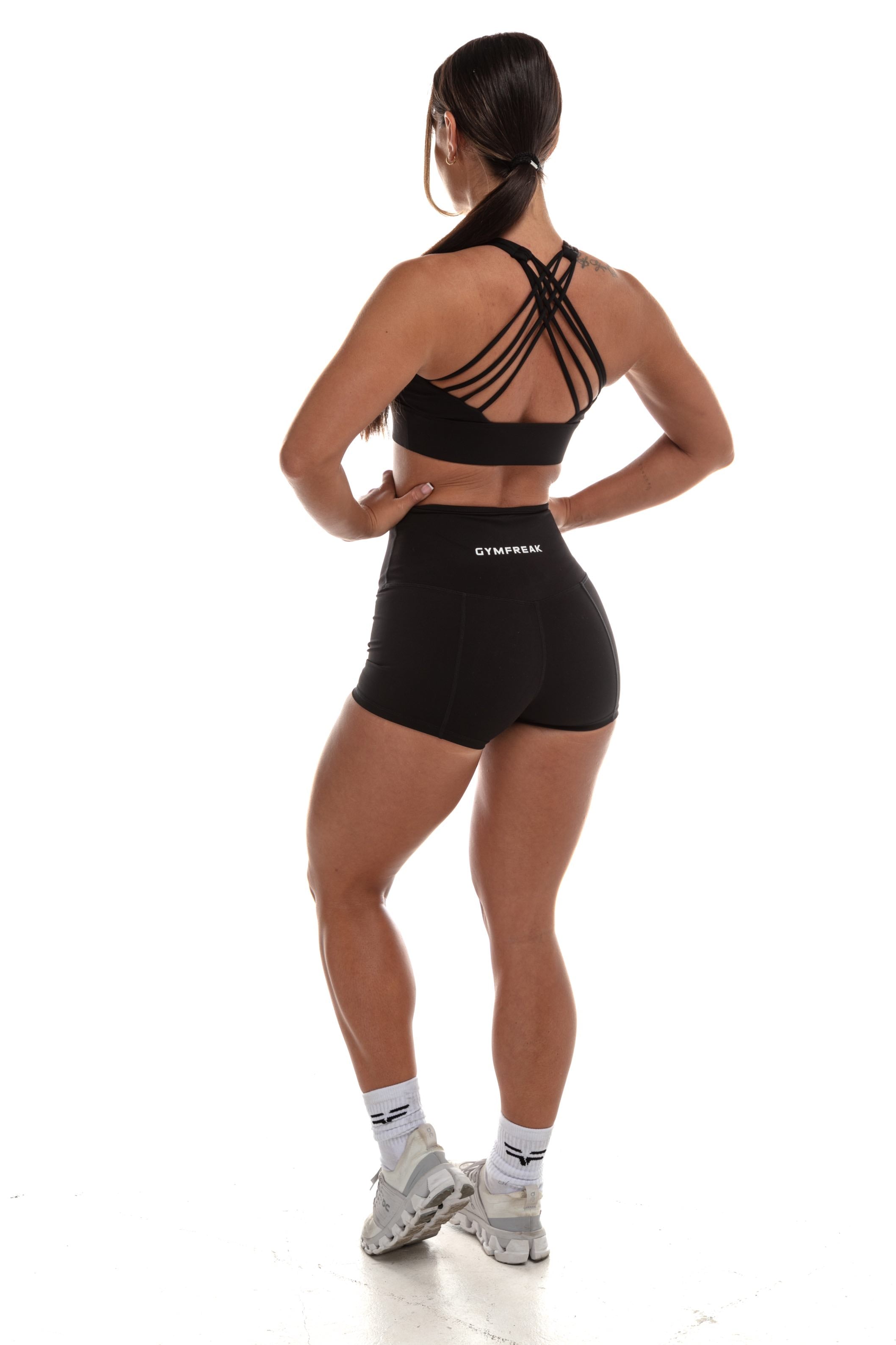 Brassière GYMFREAK Vision Femme - Noir