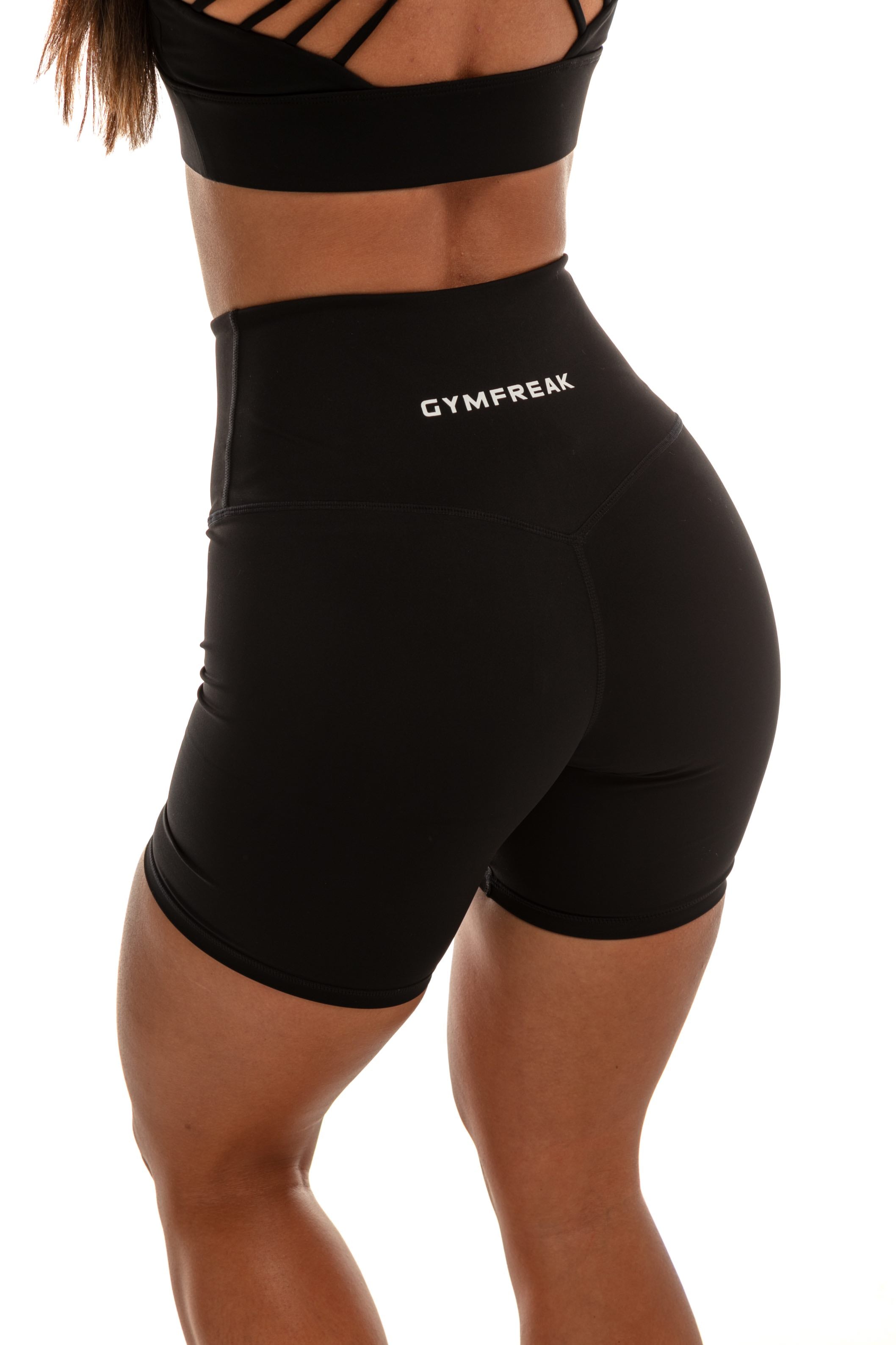 Short GYMFREAK Vision Femme - Noir 6 Pouces/15.24 cms