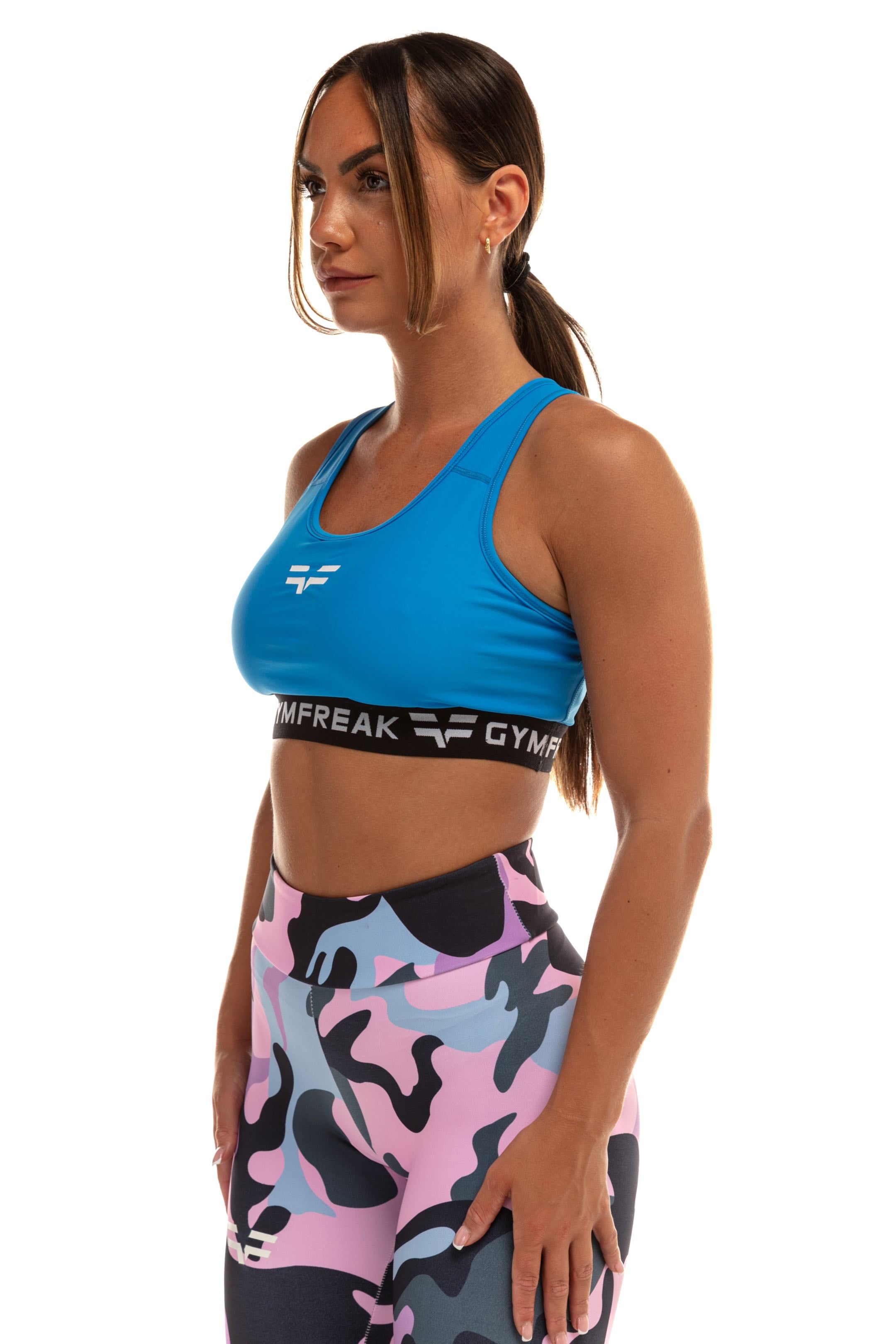 Brassière GYMFREAK Pro Femme - Bleu