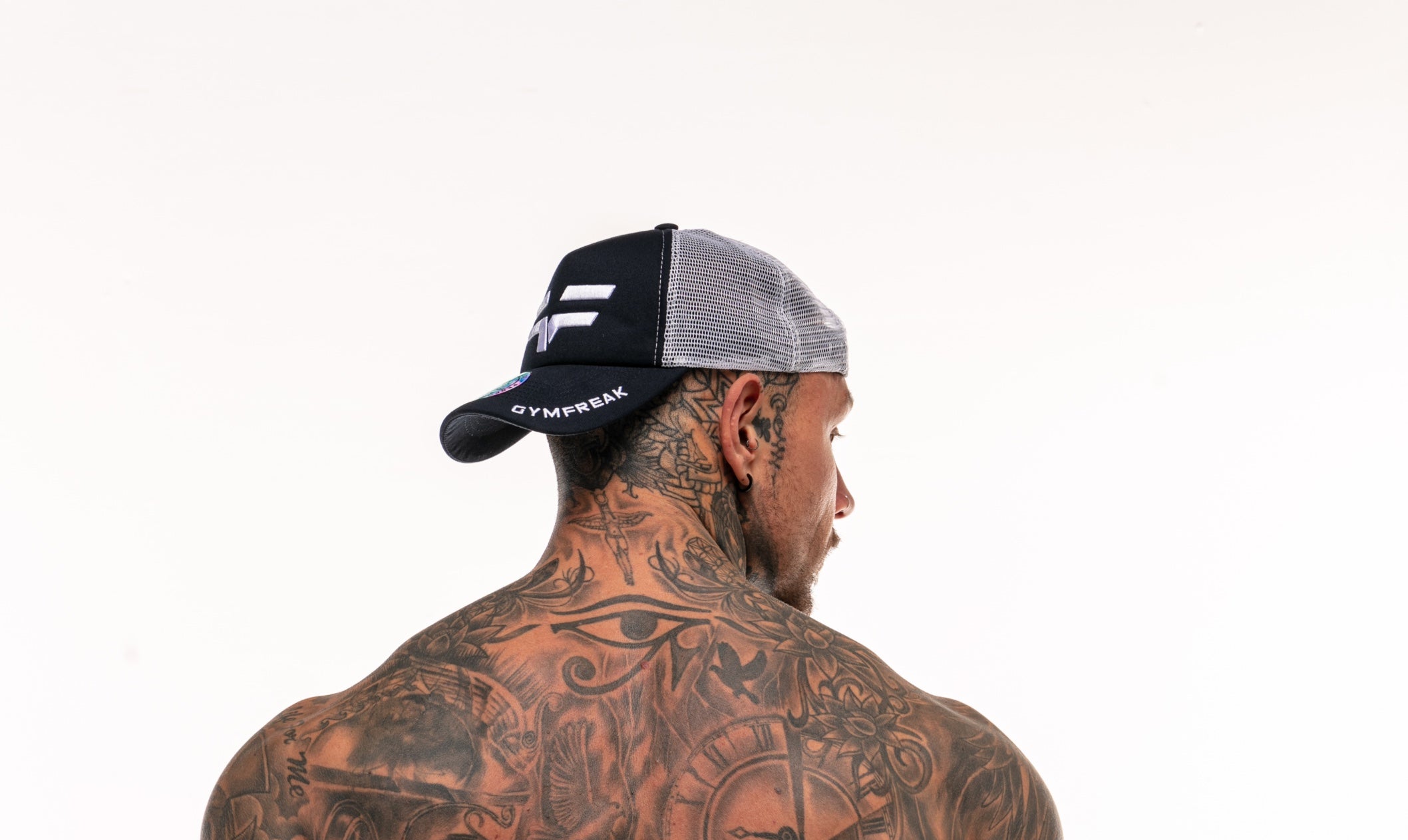 Casquette GymFreak Active - Blanc/Noir - ARRIVAGE BIENTÔT