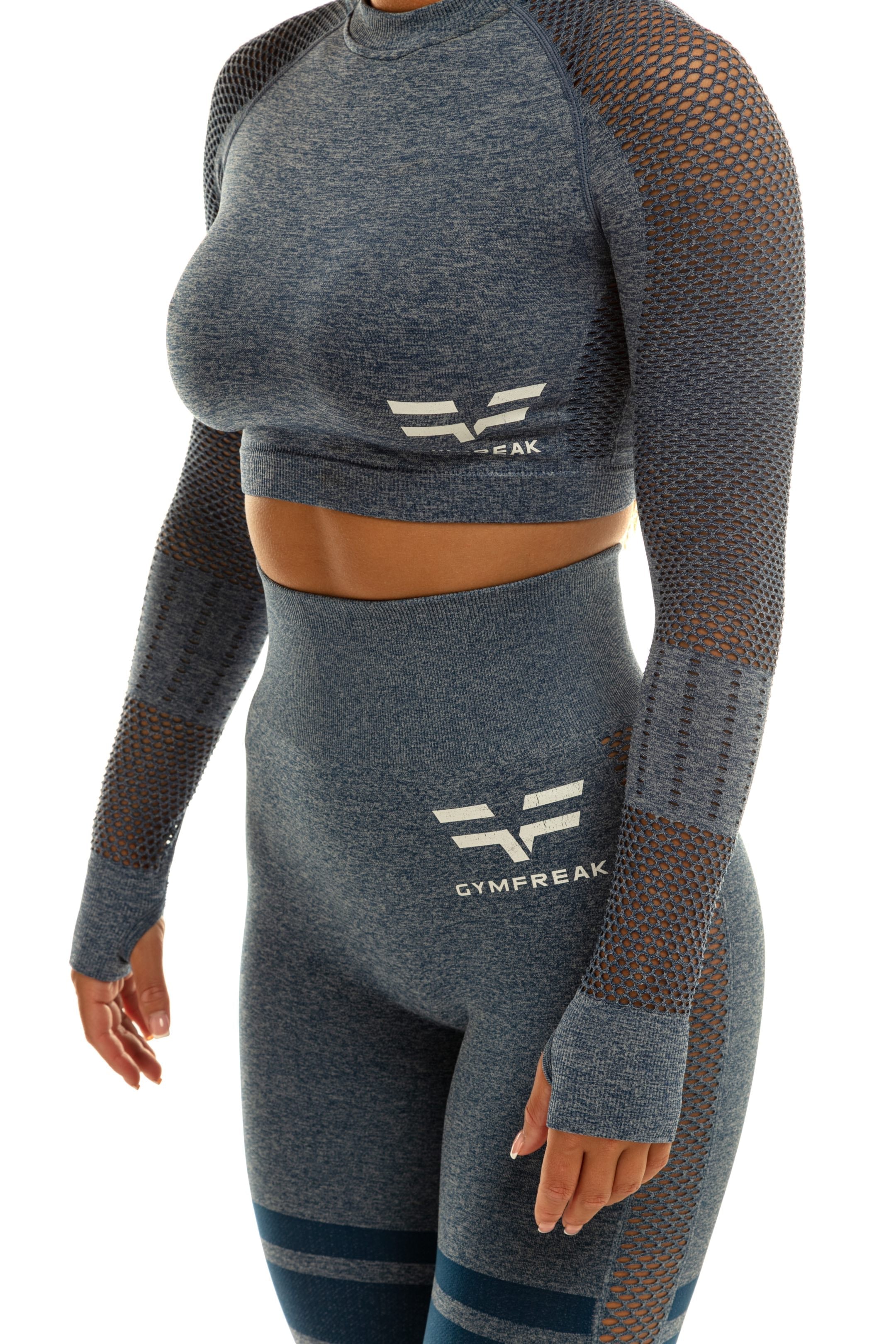 GymFreak Womens Yoga Set - Blue