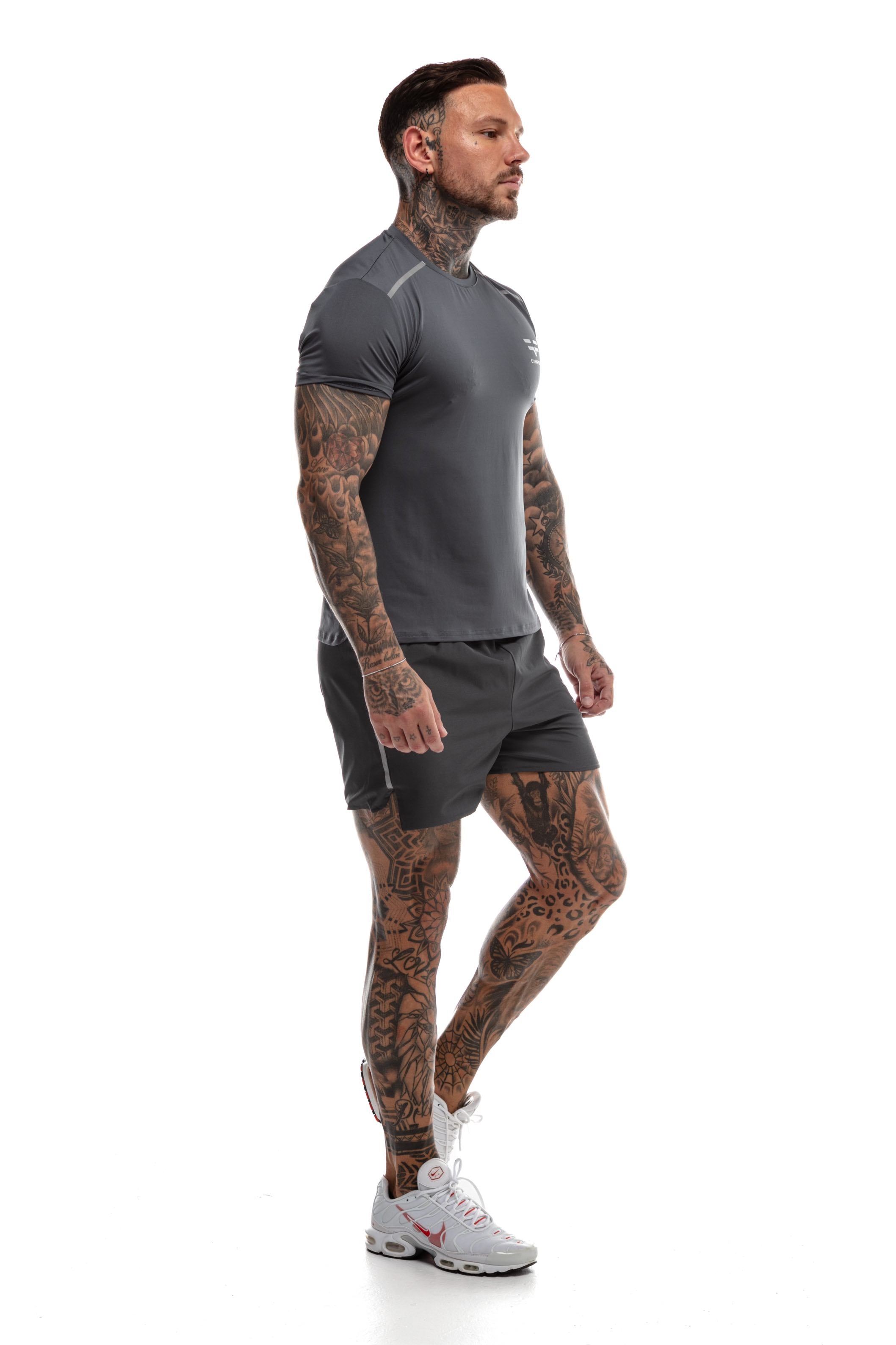 T-Shirt GYMFREAK Fusion Homme - Charbon