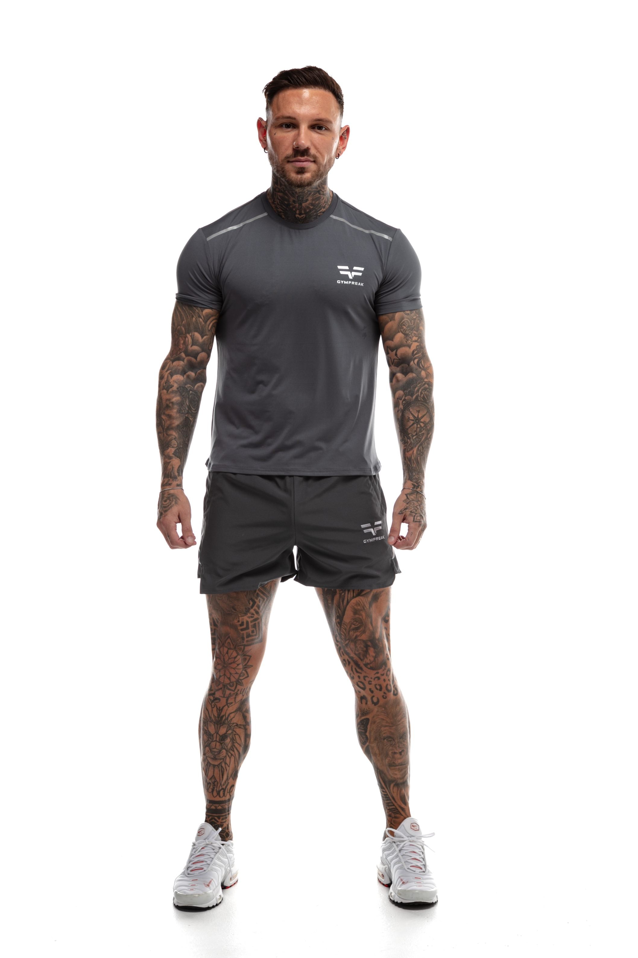 T-Shirt GYMFREAK Fusion Homme - Charbon