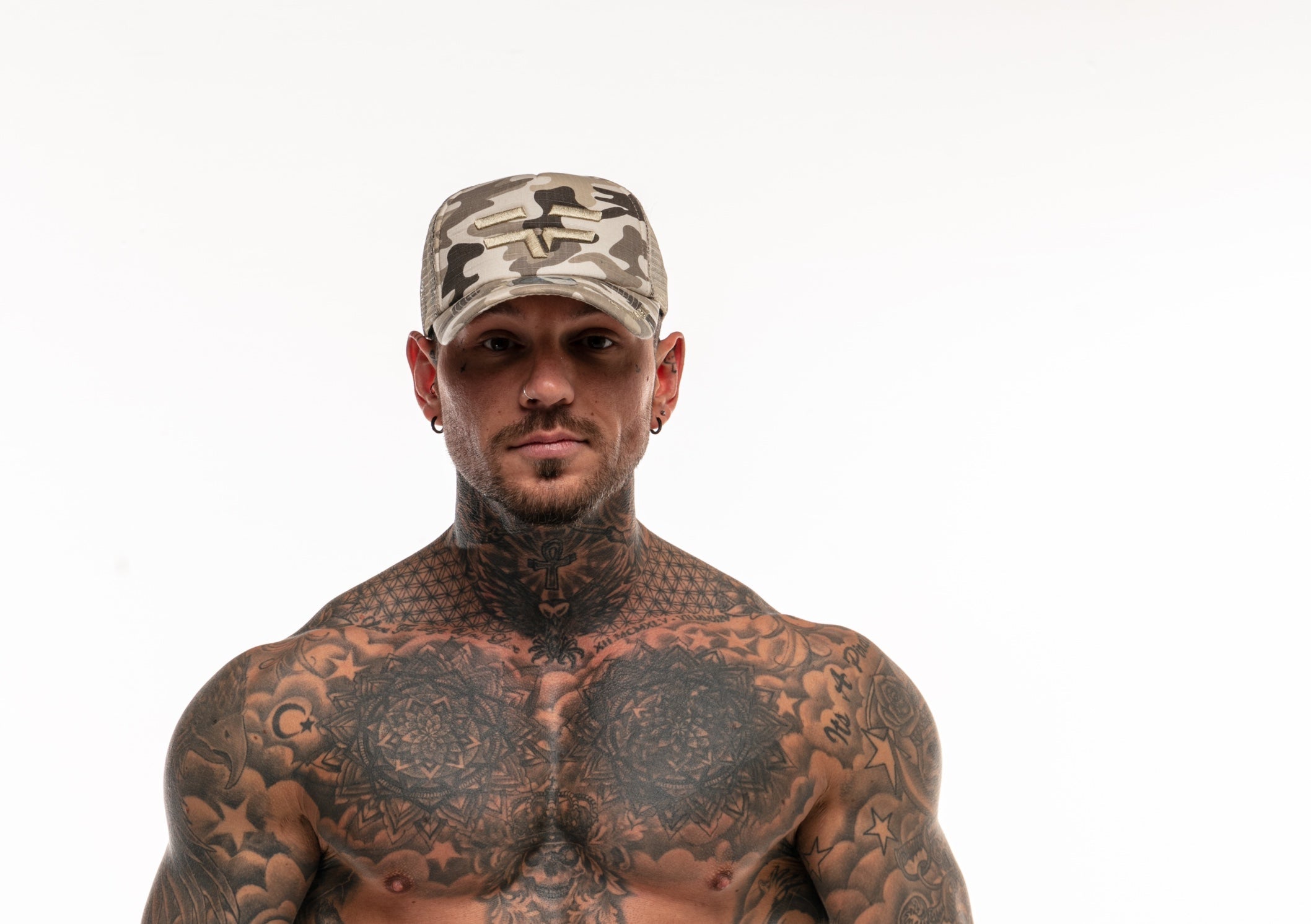 Casquette GymFreak Active - Sable/Camo - ARRIVAGE BIENTÔT