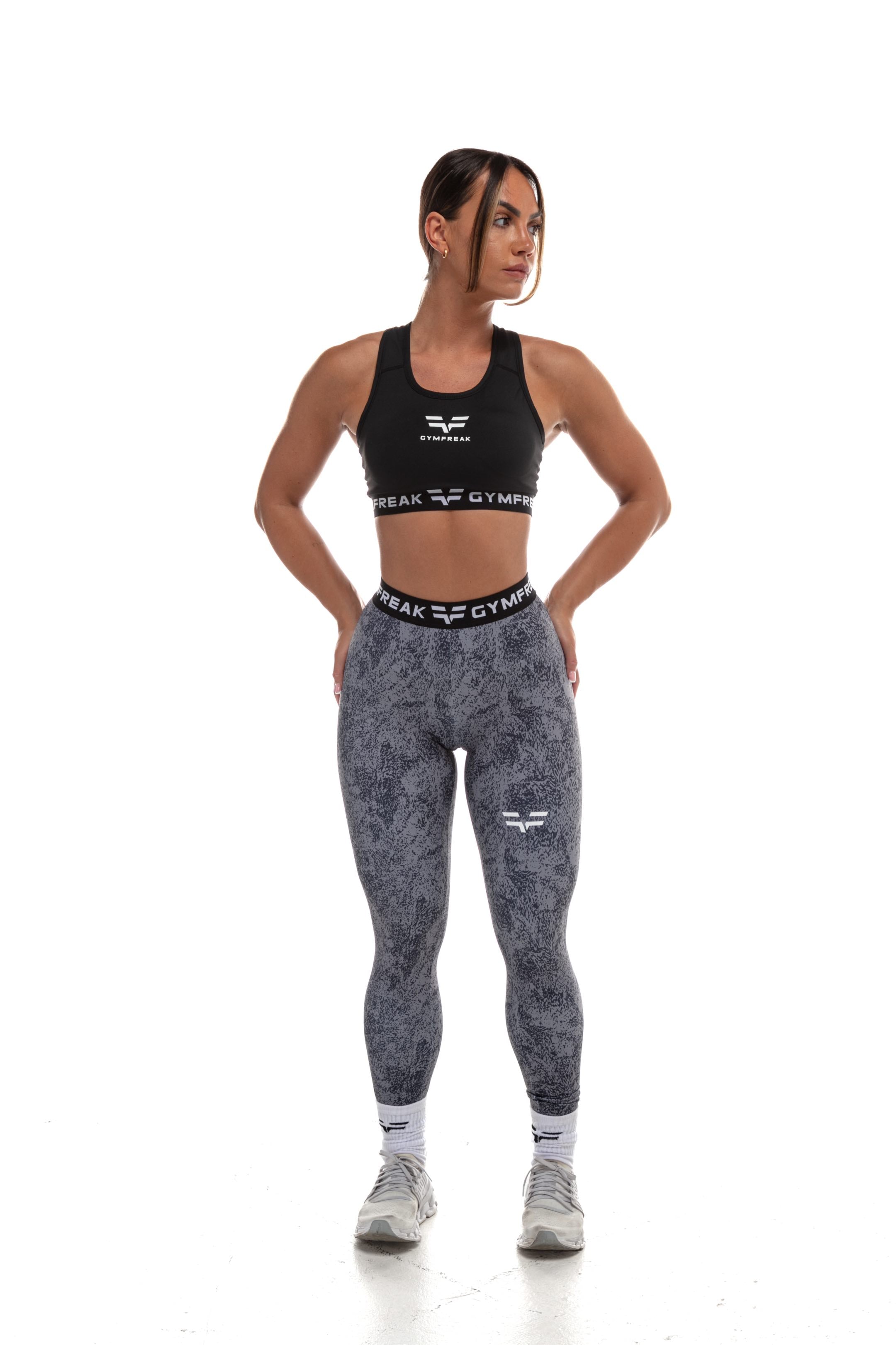 Legging GYMFREAK Femme - Gris