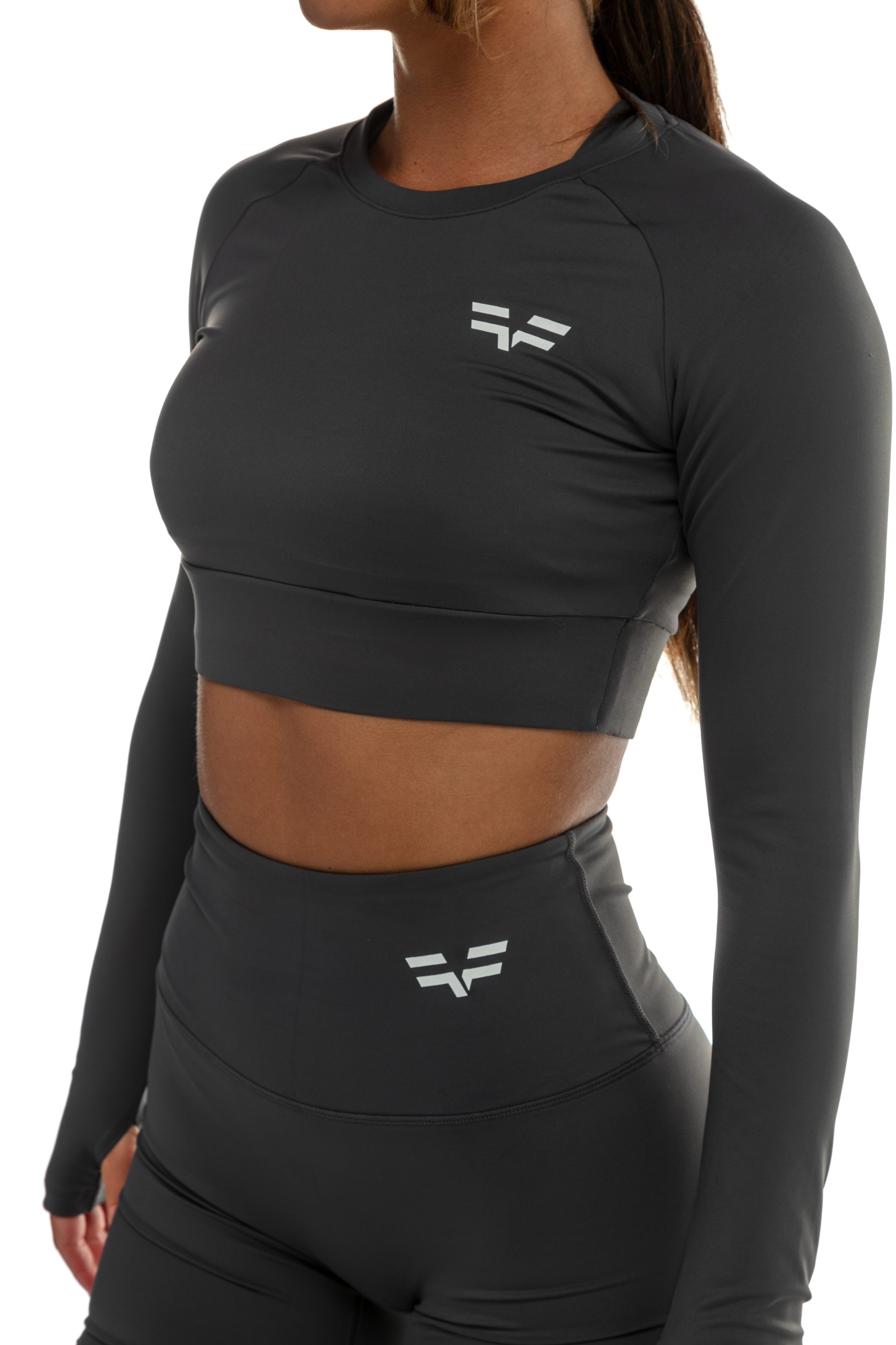 Haut Court GYMFREAK Vision Femme - Gris