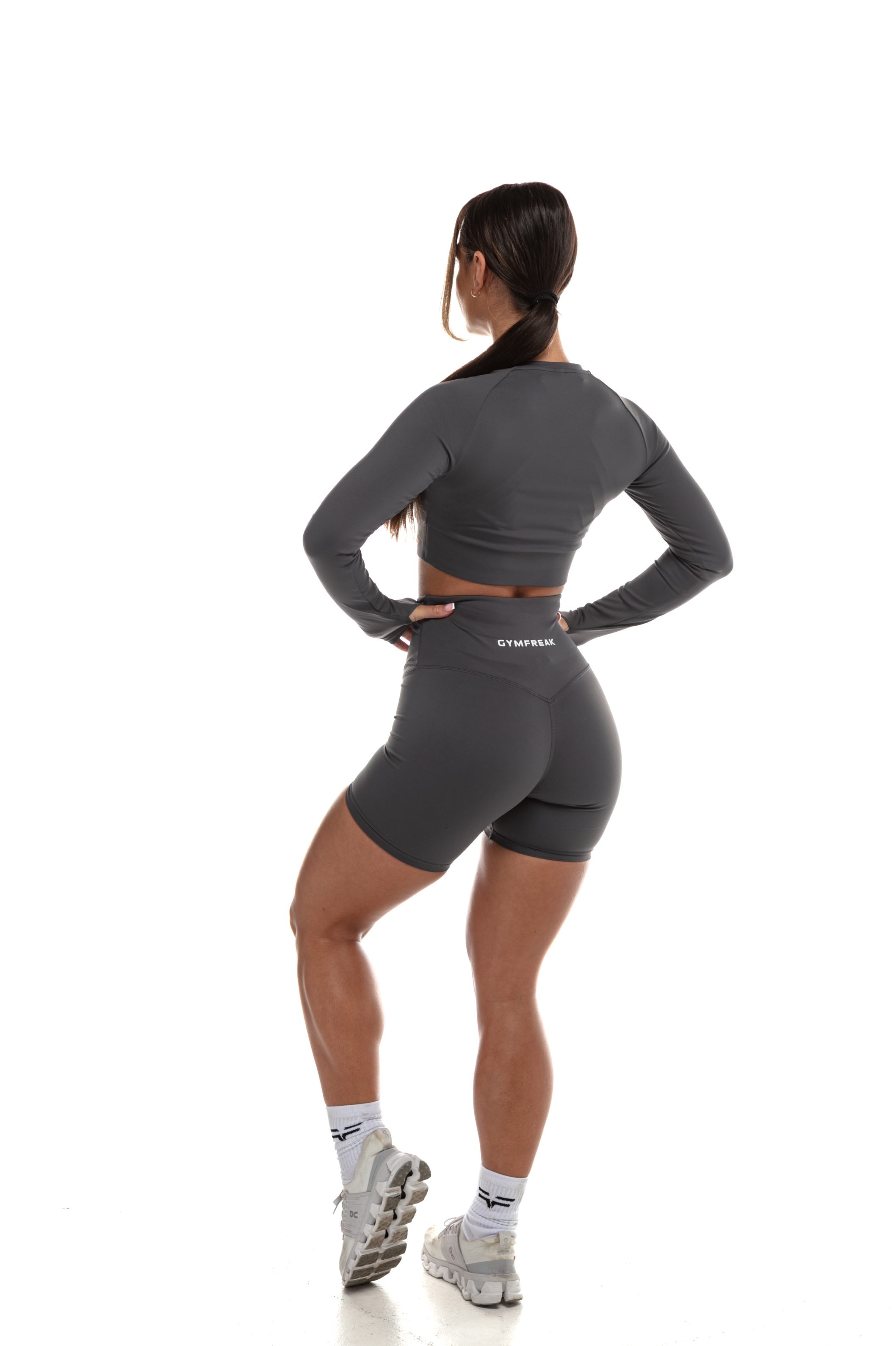 Haut Court GYMFREAK Vision Femme - Gris