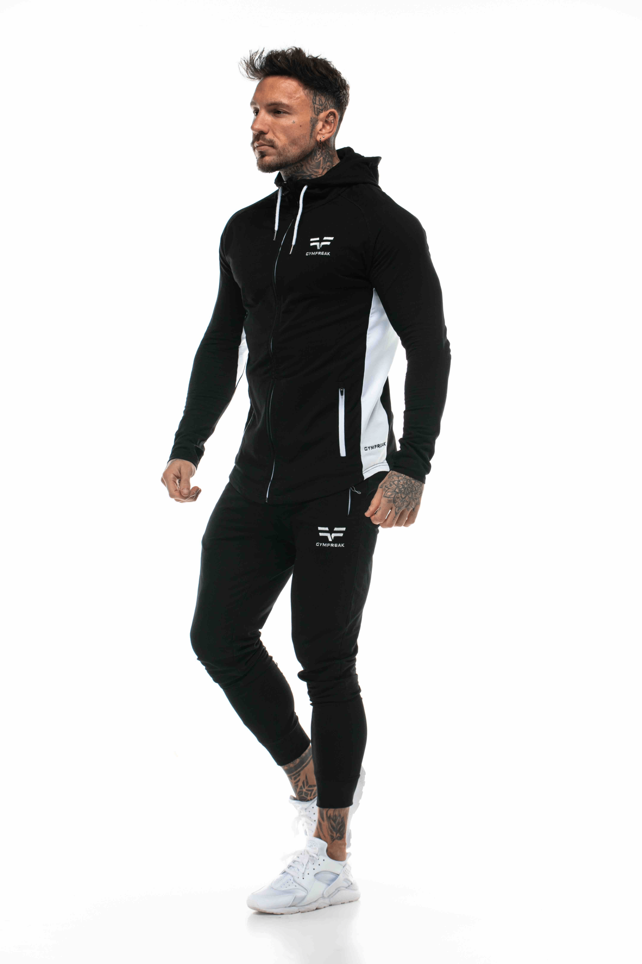 Sweat à capuche GYMFREAK Active Homme - Noir