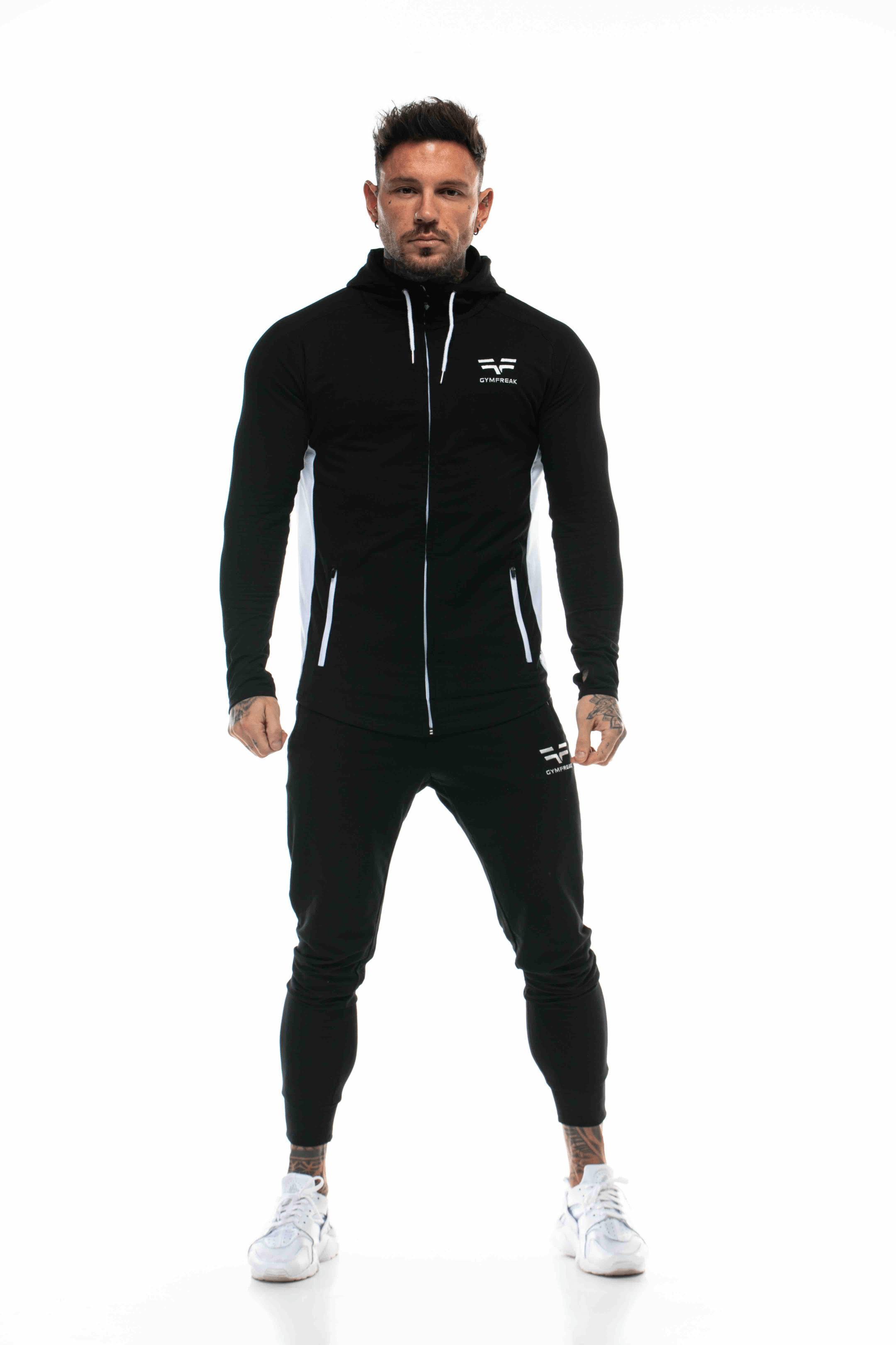 Sweat à capuche GYMFREAK Active Homme - Noir