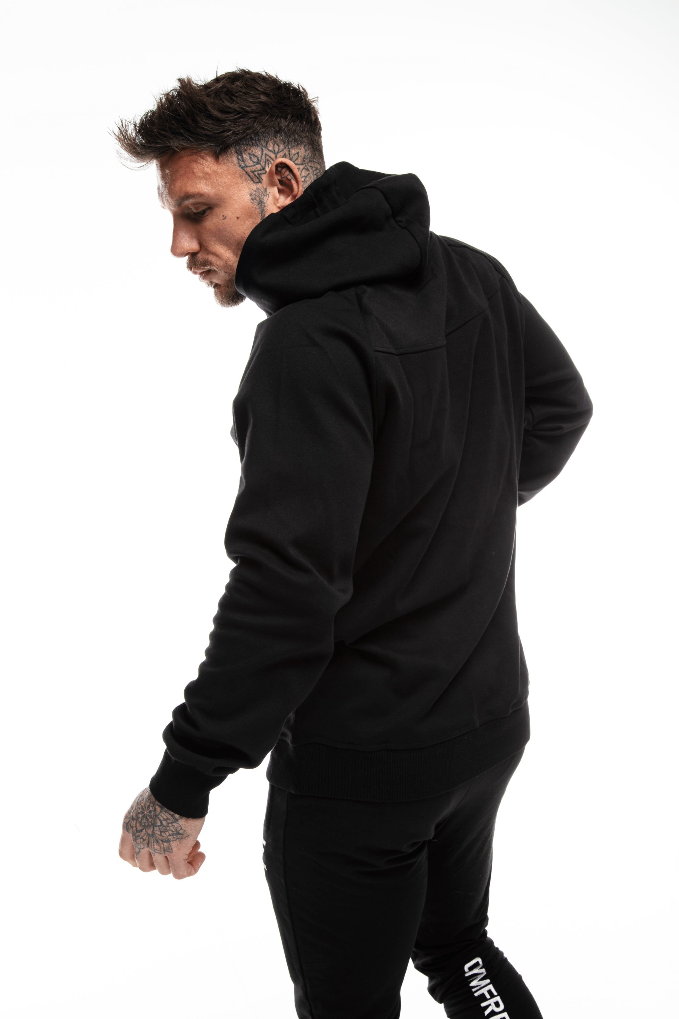 Sweat à capuche GYMFREAK Power Homme - Noir