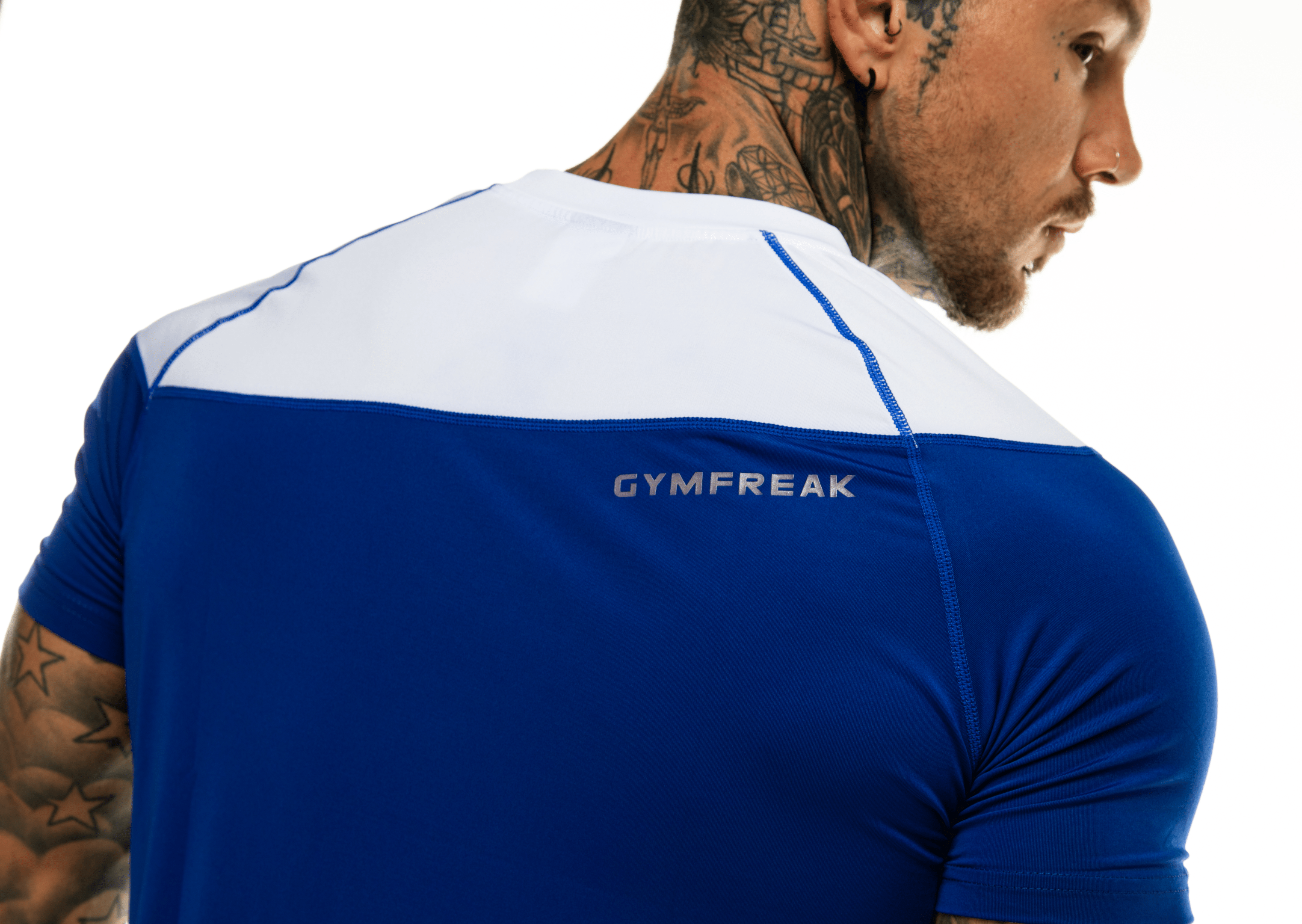 T-Shirt GYMFREAK Pro Homme - Bleu