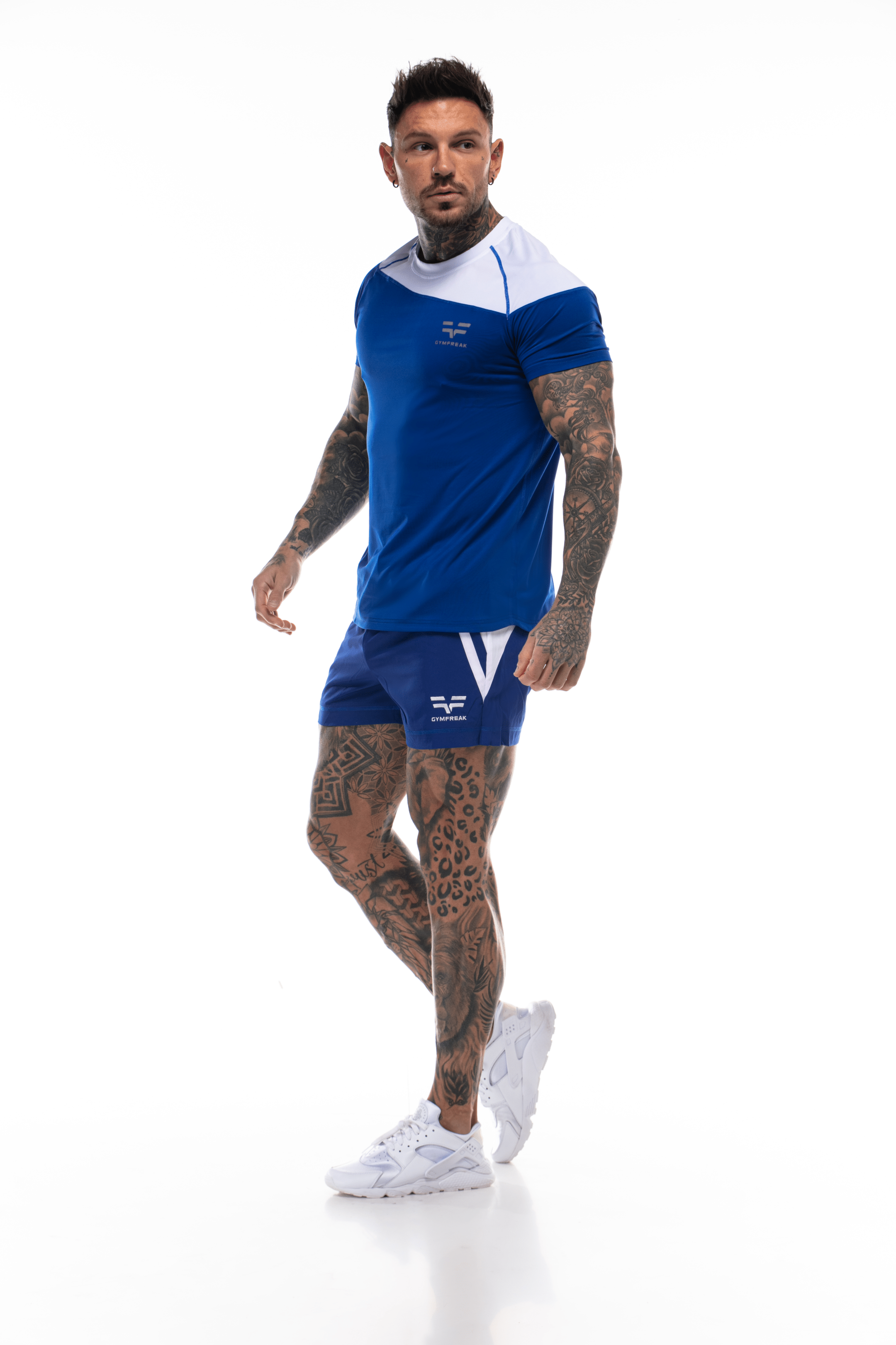 T-Shirt GYMFREAK Pro Homme - Bleu