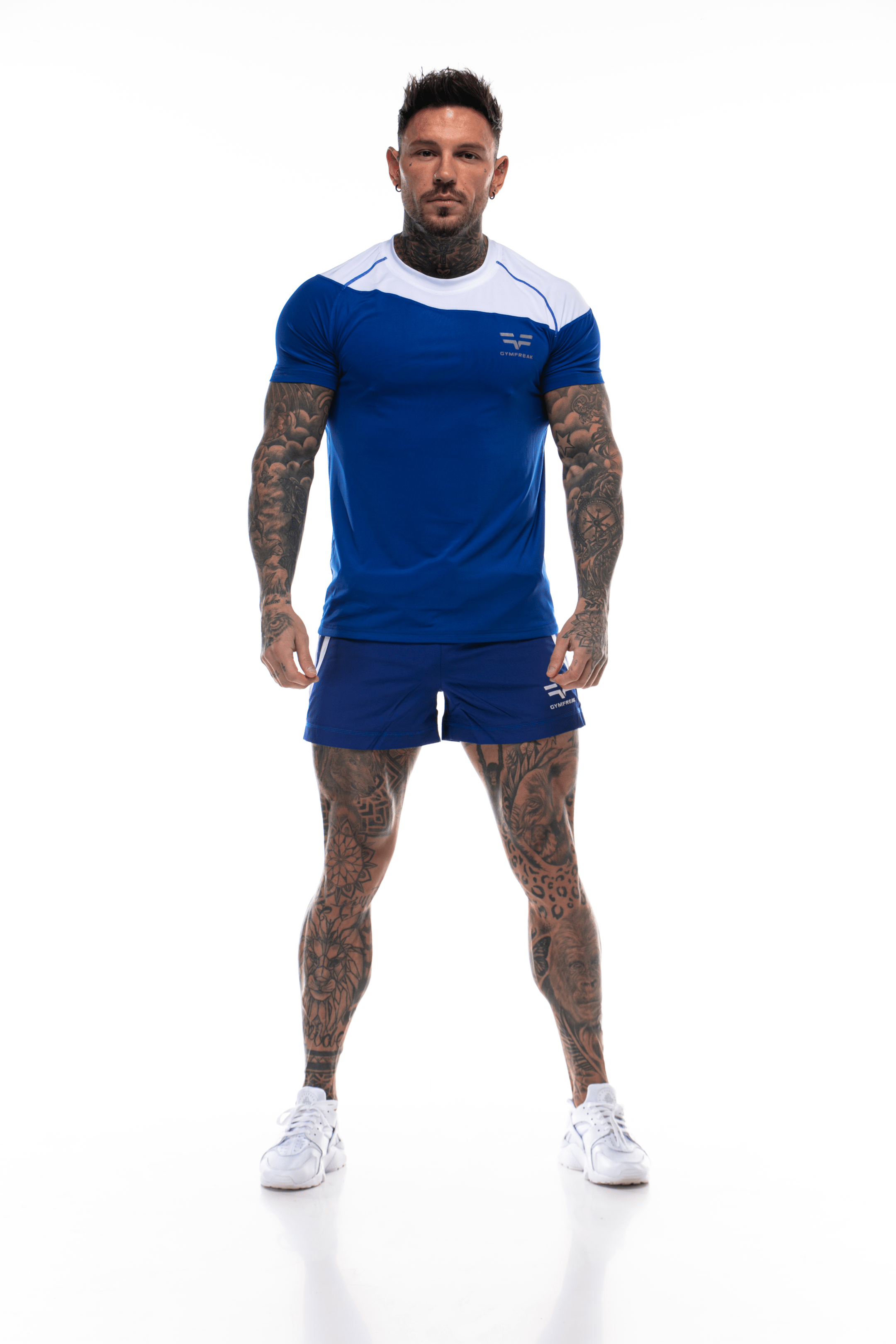 T-Shirt GYMFREAK Pro Homme - Bleu