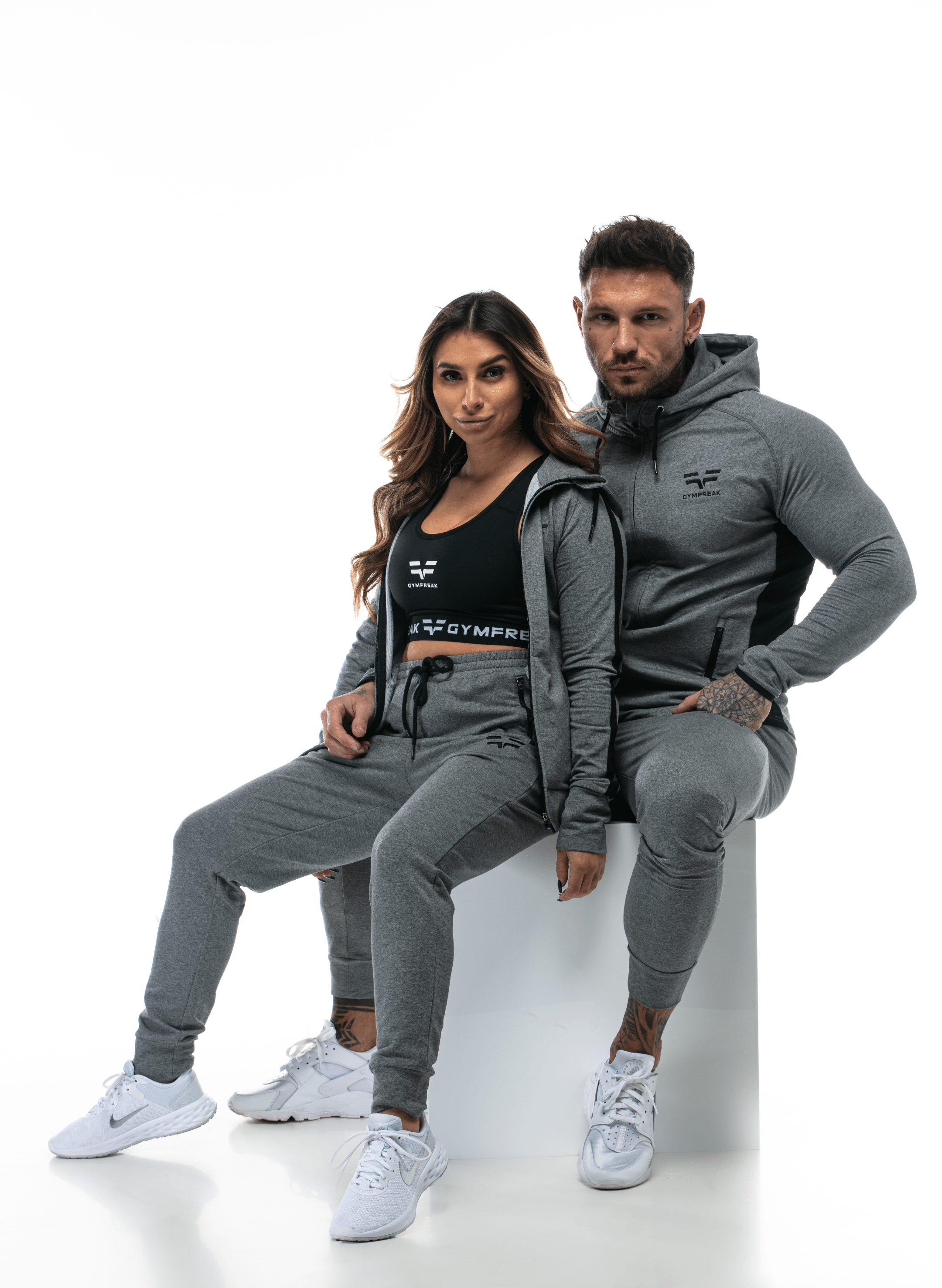 Jogging GYMFREAK Active Homme - Gris