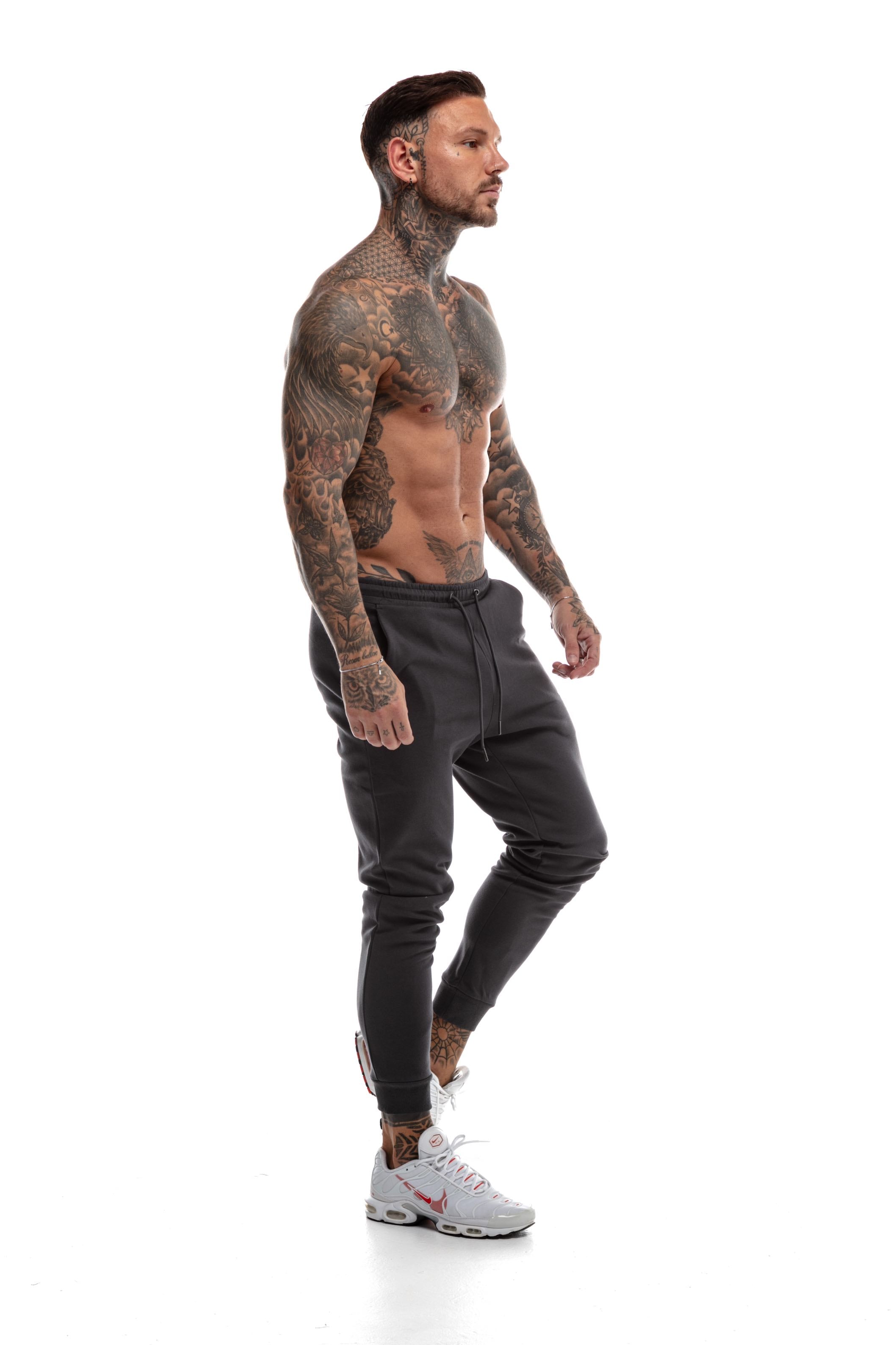 Jogging GYMFREAK Power Homme - Charbon