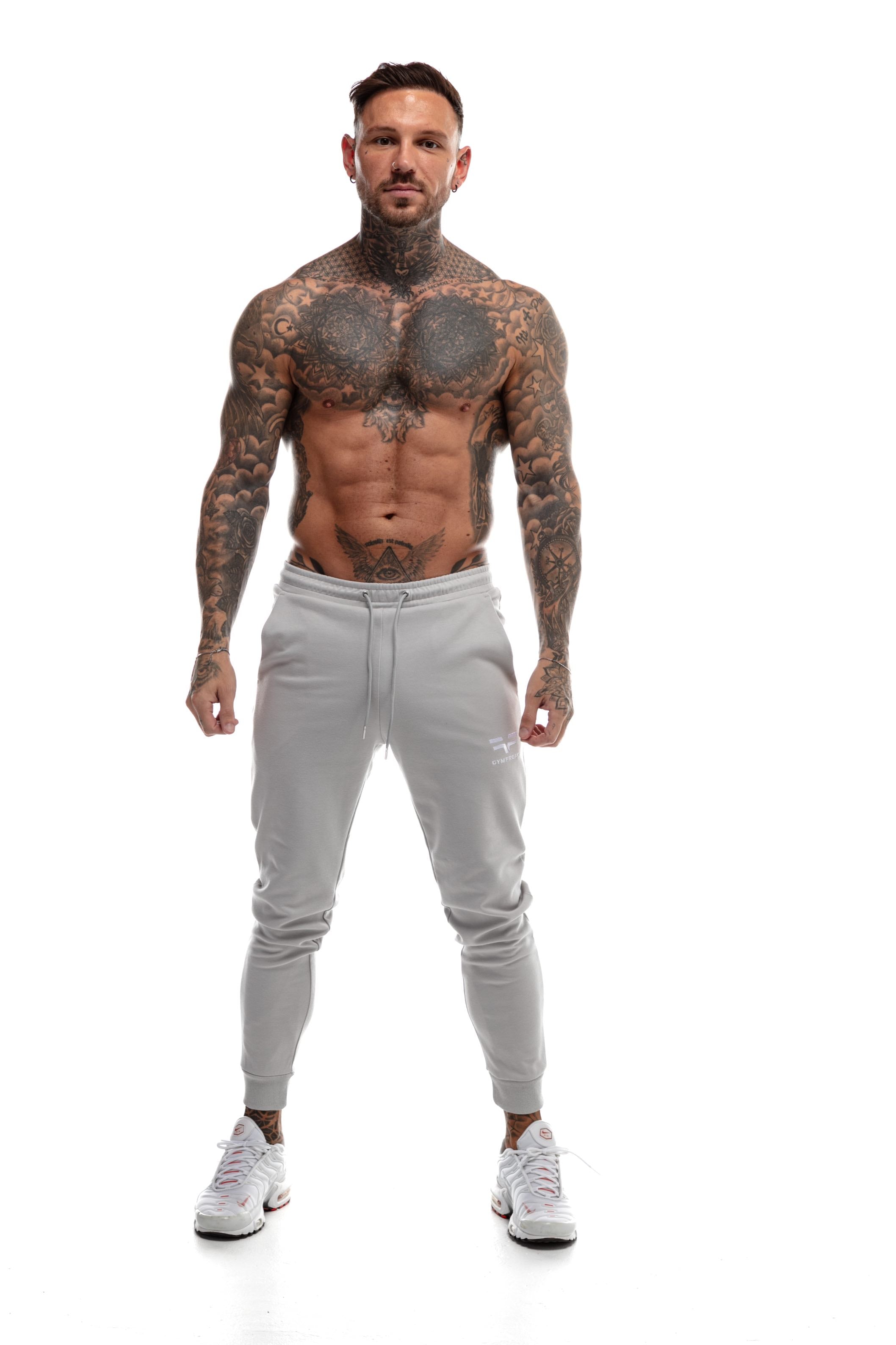 Jogging GYMFREAK Power Homme - Gris Clair