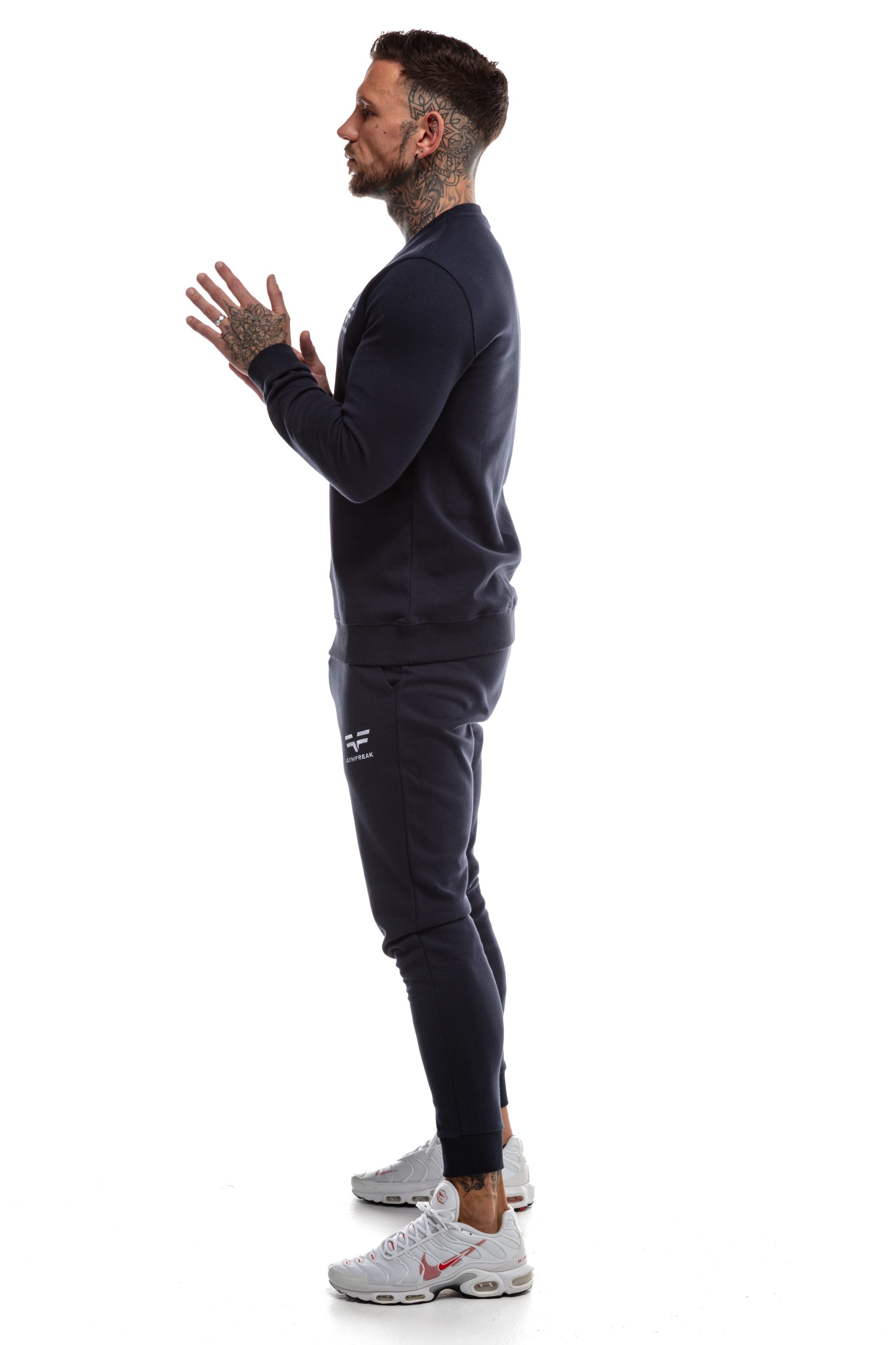 Sweatshirt GYMFREAK Power Homme- Bleu Marine