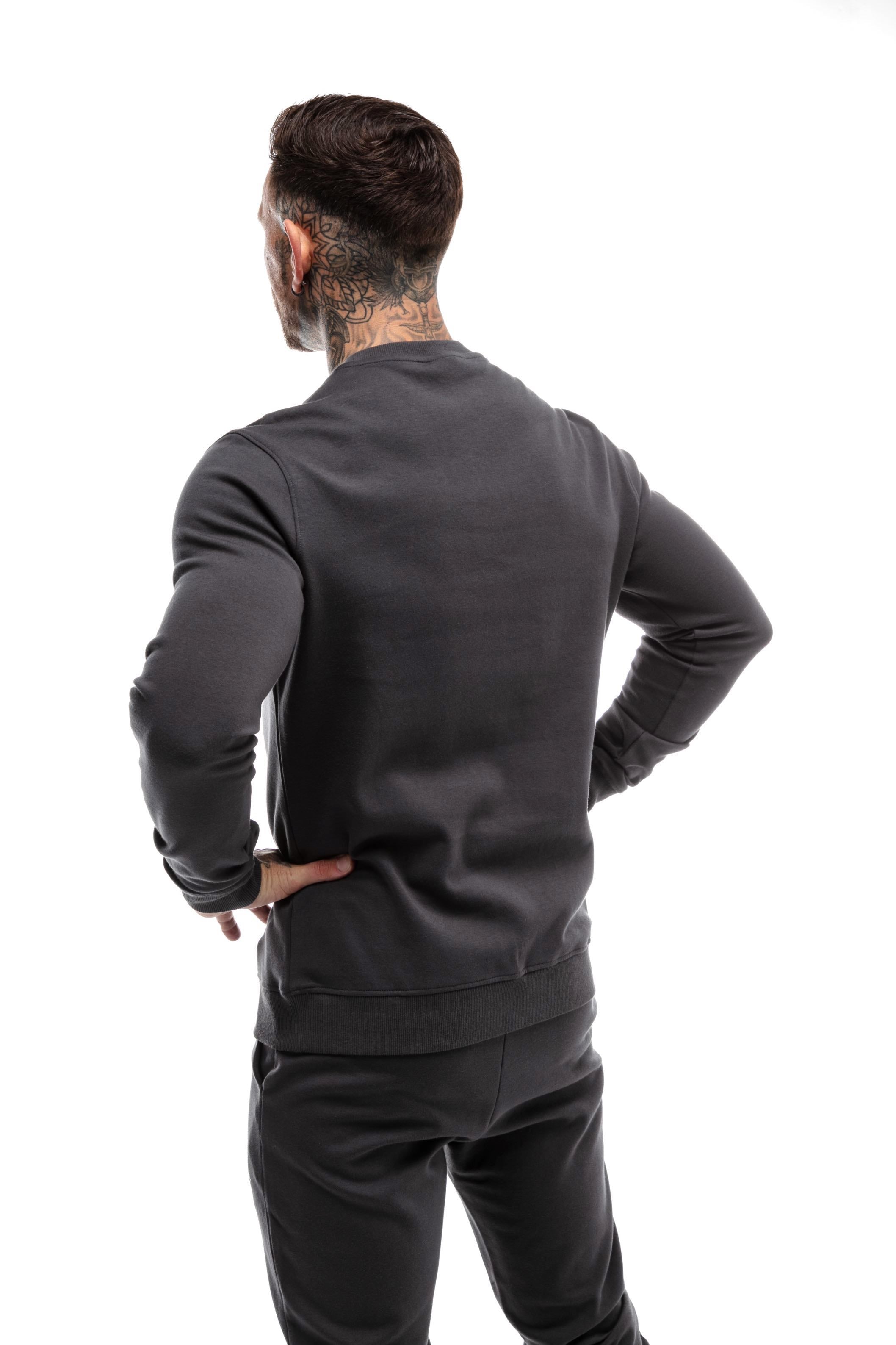 Sweatshirt GYMFREAK Power Homme - Charbon