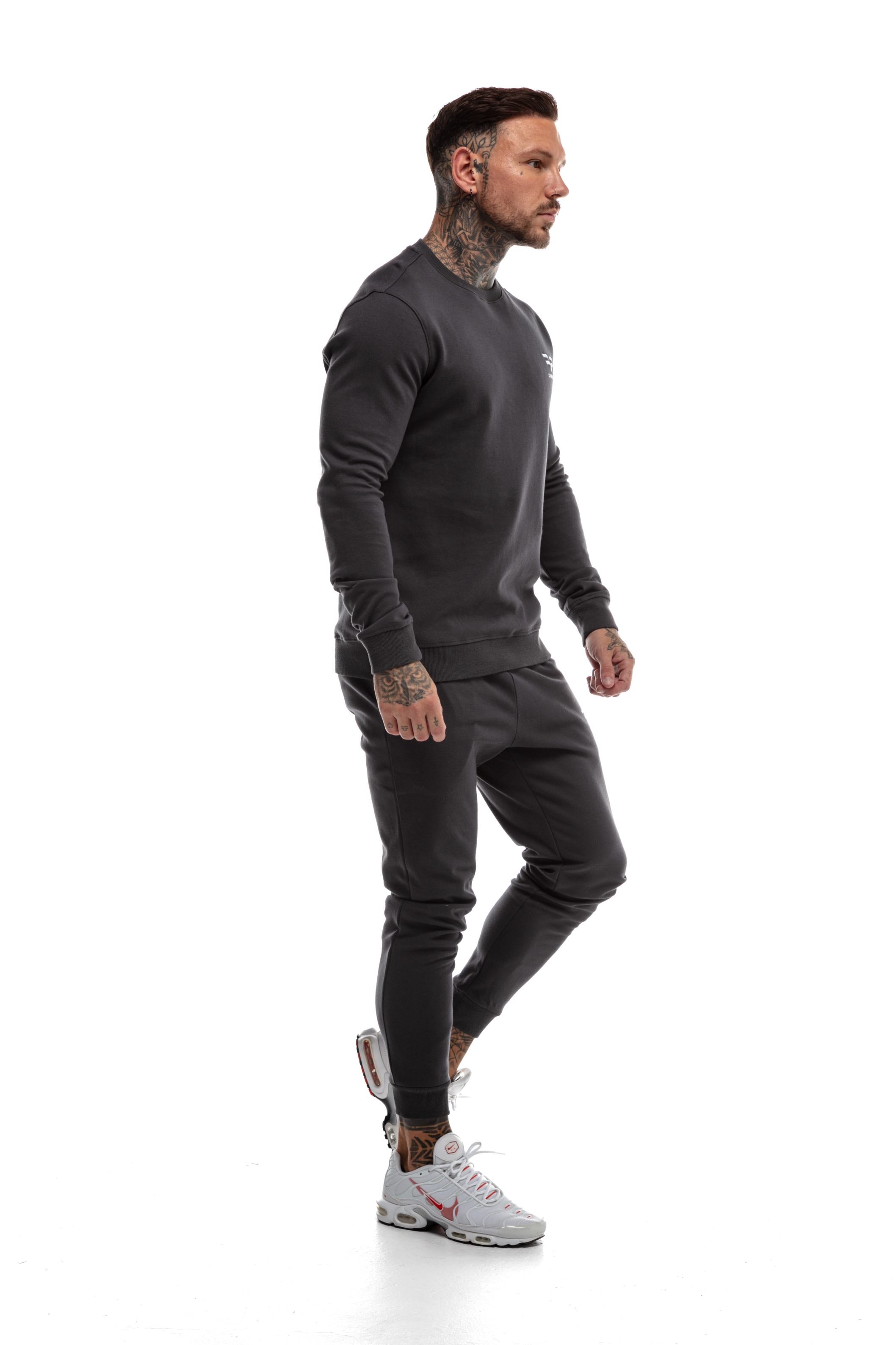 Sweatshirt GYMFREAK Power Homme - Charbon