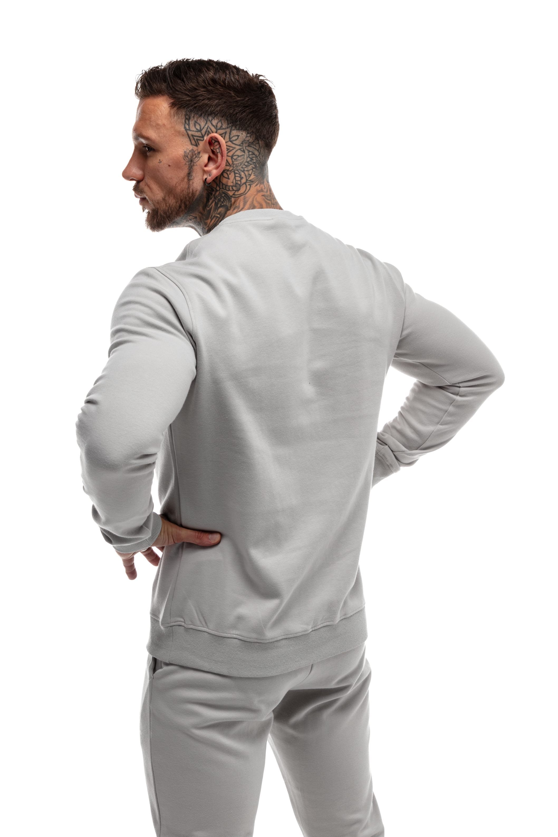 Sweatshirt GYMFREAK Power Homme - Gris